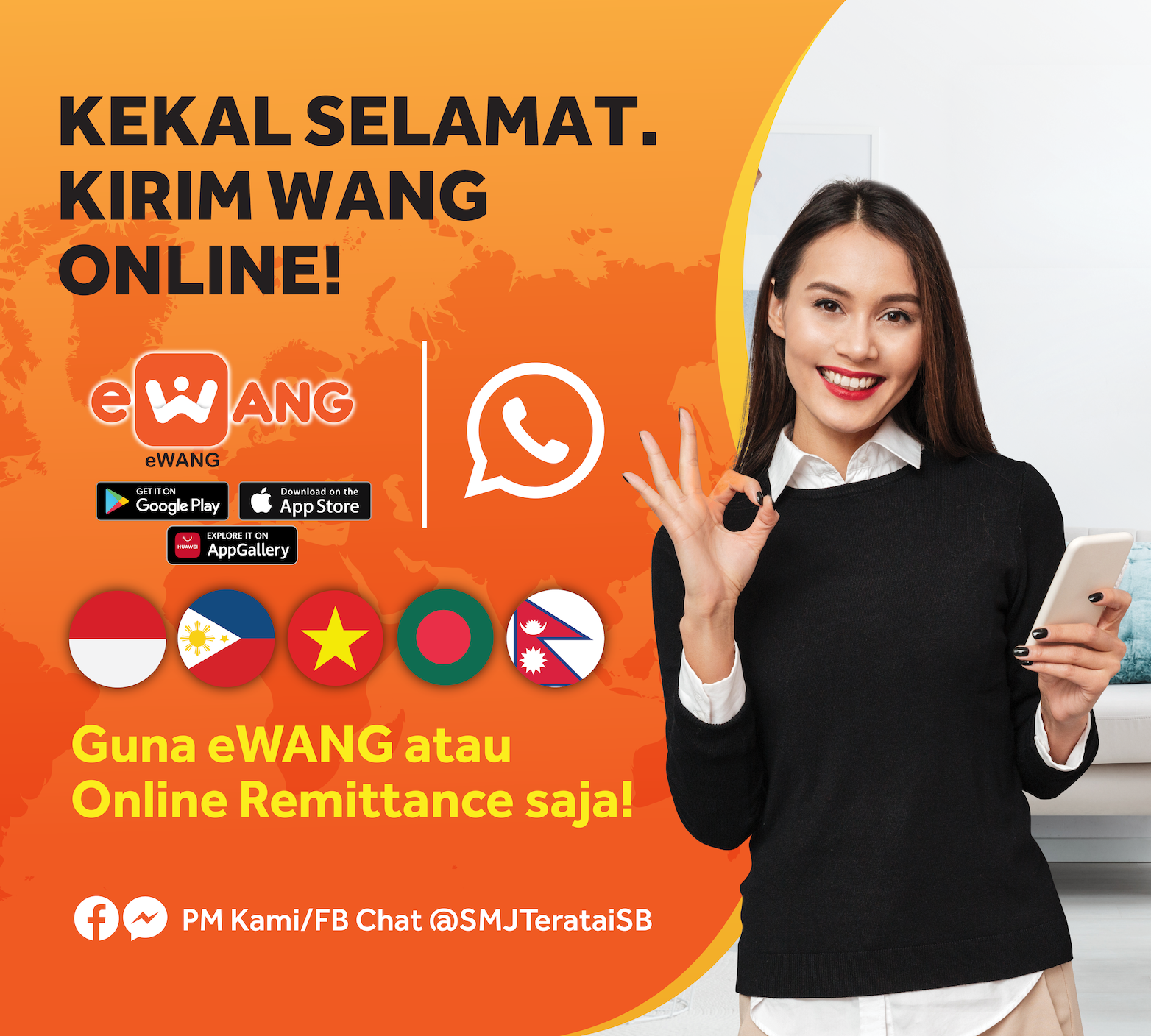 SMJ Teratai Money Changer Johor Bahru (JB), Malaysia Online Remittance